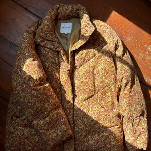 Madewell Corduroy Puffer Jacket